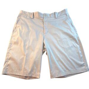 Nike Golf Tour Performance Dri-Fit Mens Shorts Size 32 beige Smooth Comfort